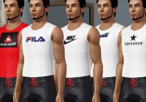 《模拟人生3》MOD服饰 男士背心-我爱模组网-GTA5MOD下载资源网