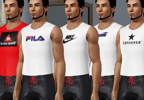 《模拟人生3》MOD服饰 男士背心-我爱模组网-GTA5MOD下载资源网