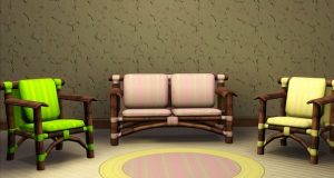 《模拟人生3》MOD物品 条纹图样三色-我爱模组网-GTA5MOD下载资源网