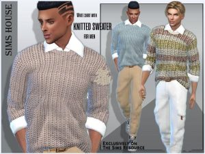 《模拟人生4》白衬衫针织毛衣MOD-我爱模组网-GTA5MOD下载资源网