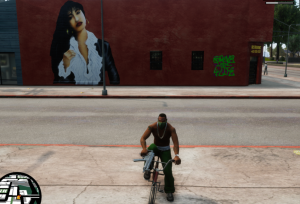 《侠盗猎车手三部曲重制版》赛琳娜壁画MOD-我爱模组网-GTA5MOD下载资源网