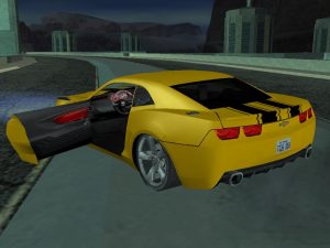 GTA 侠盗猎车 圣安地列斯 变形金刚大黄蜂人形 跑车形态-我爱模组网-GTA5MOD下载资源网