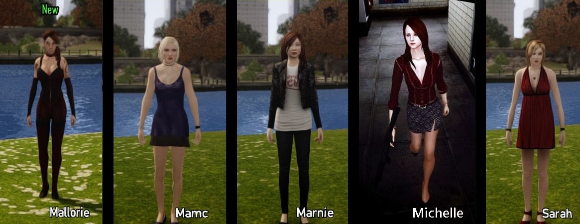 图片[3]-《侠盗猎车手GTA4》超多美女小姐姐 城市妹子终极大补 MOD模组 人物包V3-我爱模组网-GTA5MOD下载资源网