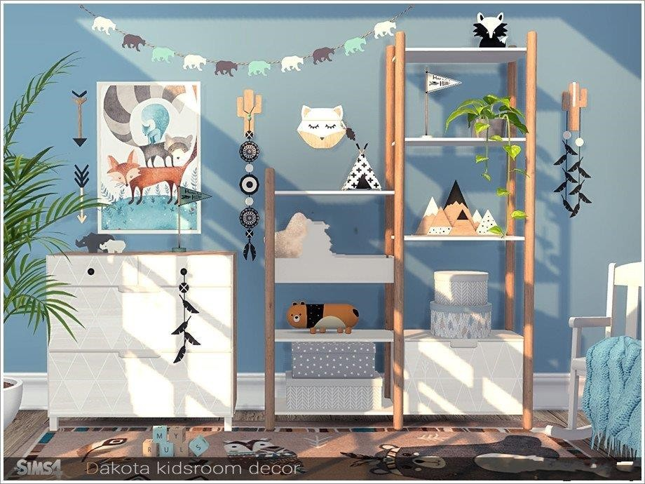 《模拟人生4》可爱的儿童房家具MOD-我爱模组网-GTA5MOD下载资源网