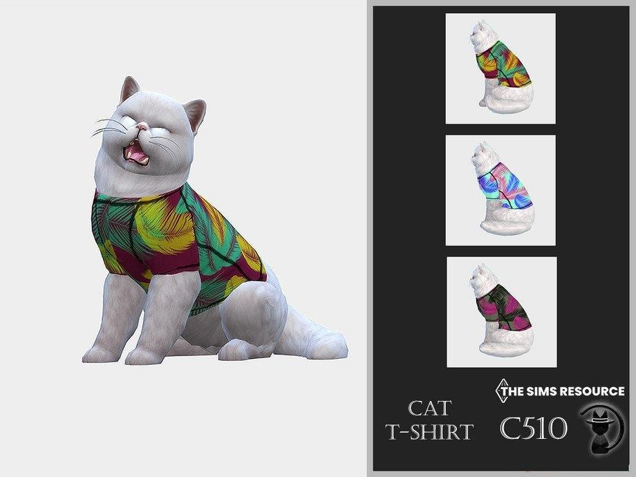 《模拟人生4》猫咪可爱t恤2 MOD-我爱模组网-GTA5MOD下载资源网