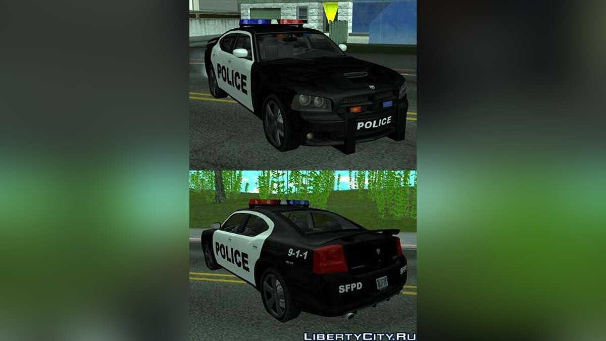 [GTA:圣安地列斯MOD]充电器SRT8警车-我爱模组网-GTA5MOD下载资源网