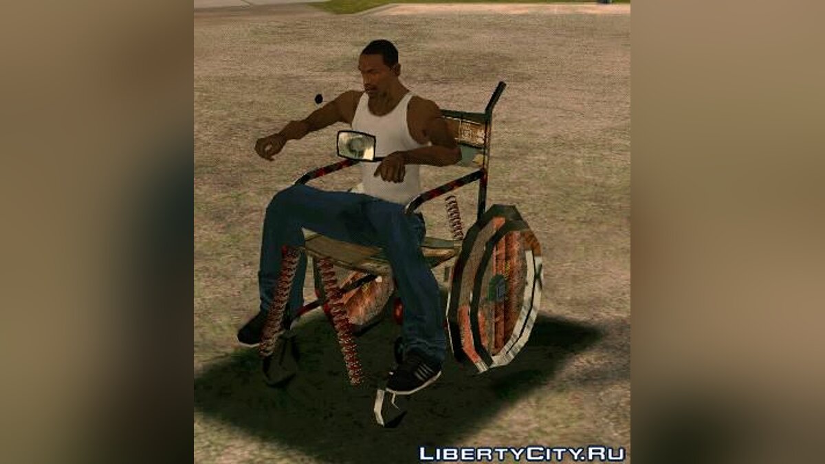 [GTA:圣安地列斯MOD]村庄码头的轮椅-我爱模组网-GTA5MOD下载资源网
