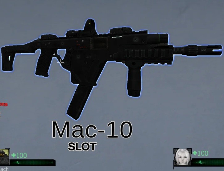 图片[2]-《求生之路2》维克托短剑替换消音冲锋枪MOD-我爱模组网-GTA5MOD下载资源网