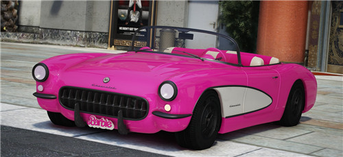 1956款雪佛兰克尔维特芭比汽车-我爱模组网-GTA5MOD下载资源网