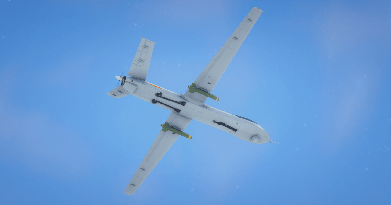 图片[3]-中国人民解放军翼龙-1无人机-我爱模组网-GTA5MOD下载资源网