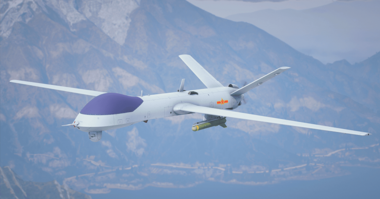 图片[4]-中国人民解放军翼龙-1无人机-我爱模组网-GTA5MOD下载资源网