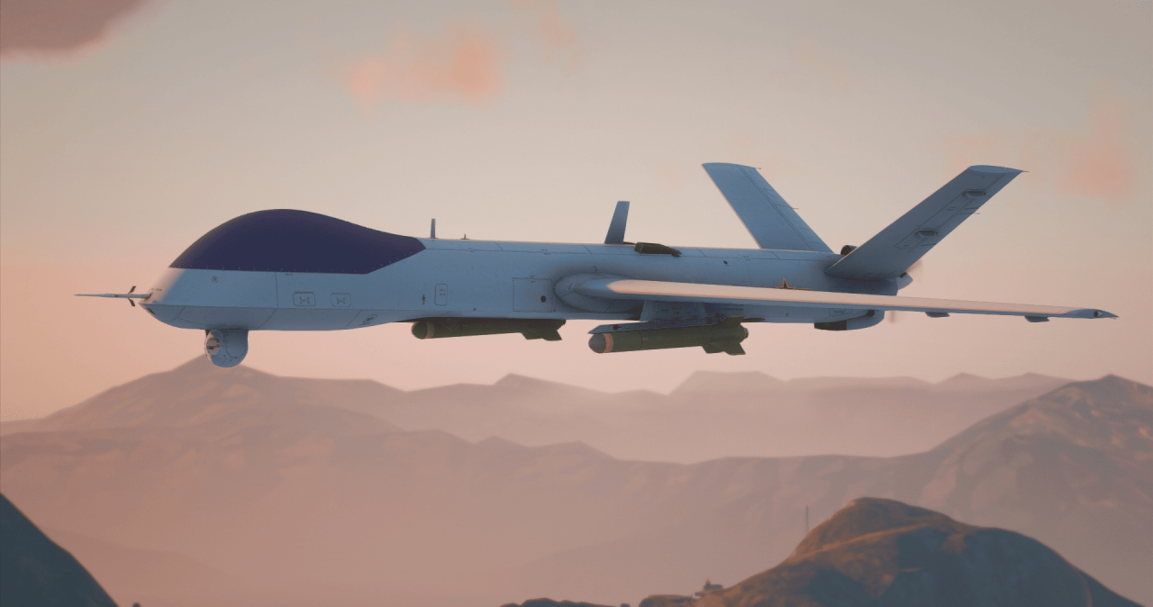 图片[2]-中国人民解放军翼龙-1无人机-我爱模组网-GTA5MOD下载资源网