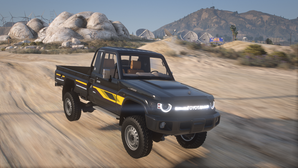 图片[2]-[GTA5MOD]丰田陆地巡洋舰（70 系列），GR 4WD 2023 [附加 _ 动画灯]-我爱模组网-GTA5MOD下载资源网