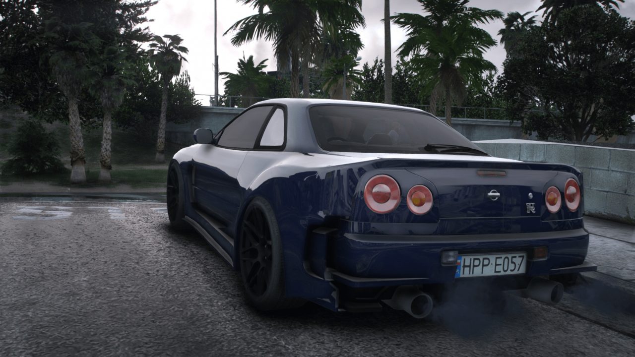 图片[2]-[GTA5MOD]Nissan Skyline GT-R R34 – 天空之美 [附加_替换_FiveM]-我爱模组网-GTA5MOD下载资源网
