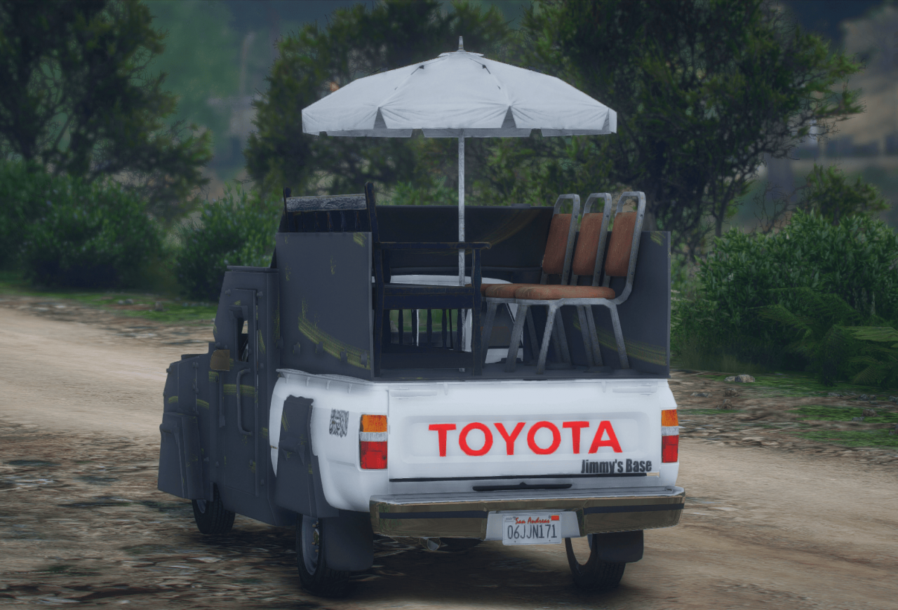 图片[3]-[GTA5MOD]ISIS-丰田 Hilux 部队运输车 [附加][FIVE-M] 1.0-我爱模组网-GTA5MOD下载资源网