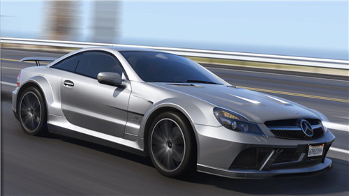 [GTA5MOD]2009 梅赛德斯-奔驰 SL65 AMG 黑色系列 [附加 _ 模板_ 调整_ LOD _ VehFuncs V] 2.0-我爱模组网-GTA5MOD下载资源网