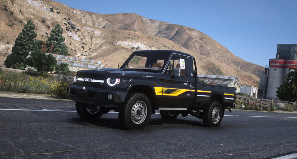 图片[3]-[GTA5MOD]丰田陆地巡洋舰（70 系列），GR 4WD 2023 [附加 _ 动画灯]-我爱模组网-GTA5MOD下载资源网