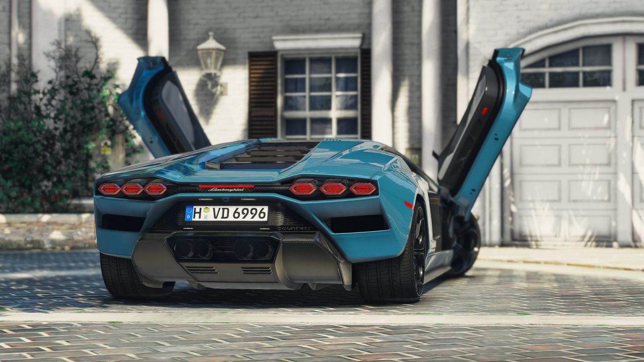 图片[3]-[GTA5MOD]2022 兰博基尼 Countach LPI800-4 [附加 _ VehFuncs V] 2.0-我爱模组网-GTA5MOD下载资源网