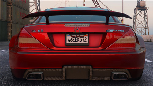 图片[2]-[GTA5MOD]2009 梅赛德斯-奔驰 SL65 AMG 黑色系列 [附加 _ 模板_ 调整_ LOD _ VehFuncs V] 2.0-我爱模组网-GTA5MOD下载资源网