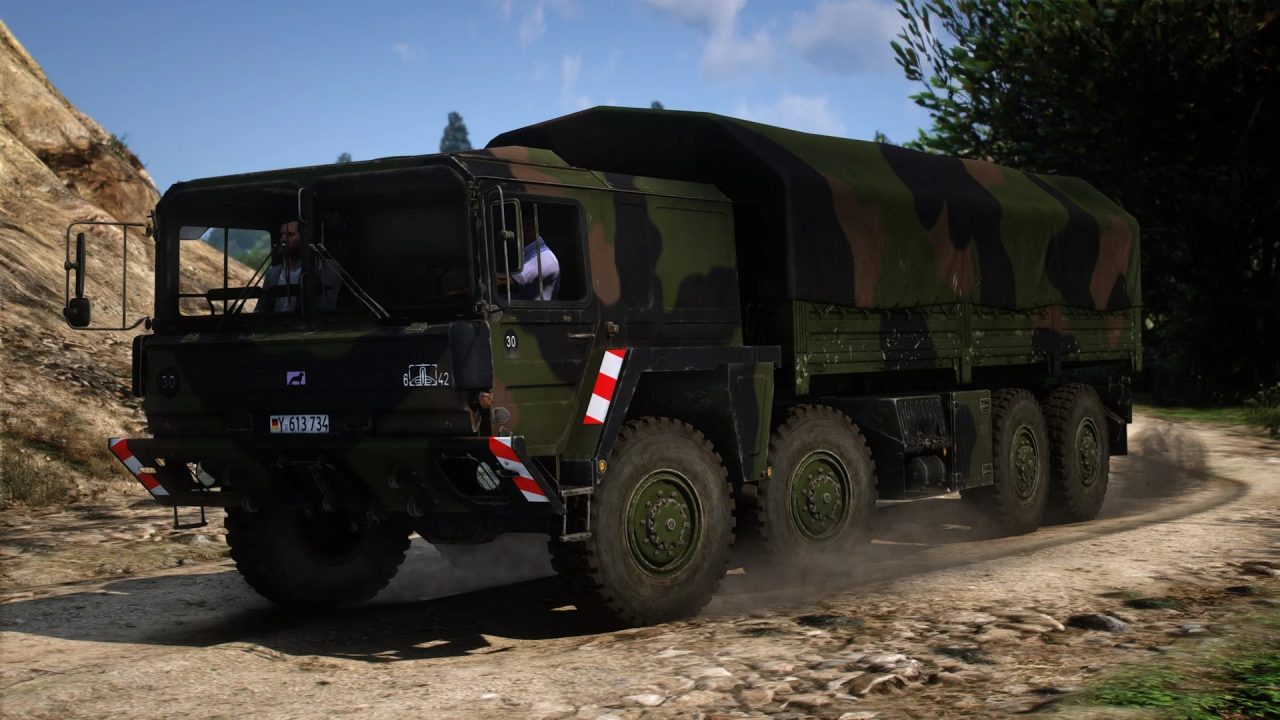 图片[3]-[GTA5MOD]MAN KAT 8×8卡车 [附加 _ VehFuncs V] 1.0-我爱模组网-GTA5MOD下载资源网