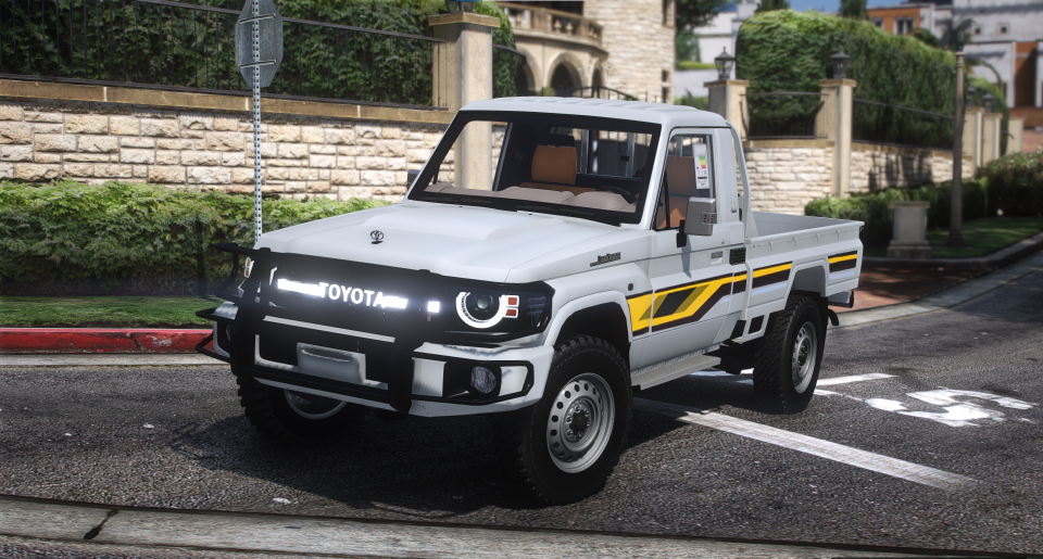 图片[4]-[GTA5MOD]丰田陆地巡洋舰（70 系列），GR 4WD 2023 [附加 _ 动画灯]-我爱模组网-GTA5MOD下载资源网