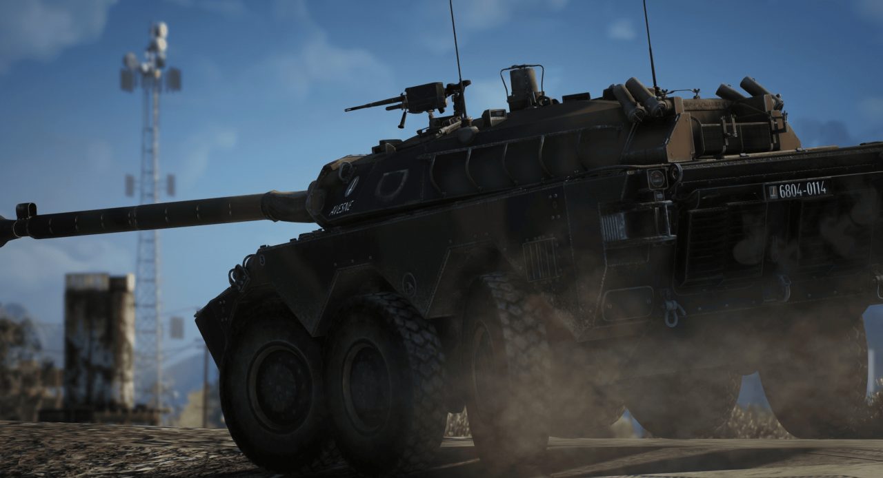 图片[3]-[GTA5MOD]AMX-10RC轮式侦察车 [附加] [FIVE-M] 1.0-我爱模组网-GTA5MOD下载资源网