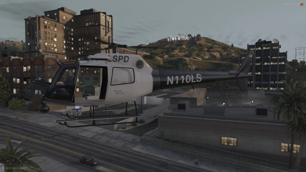 图片[3]-[GTA5MOD]Maverick 复古改良 LSPD [FiveM替换] 1.0-我爱模组网-GTA5MOD下载资源网