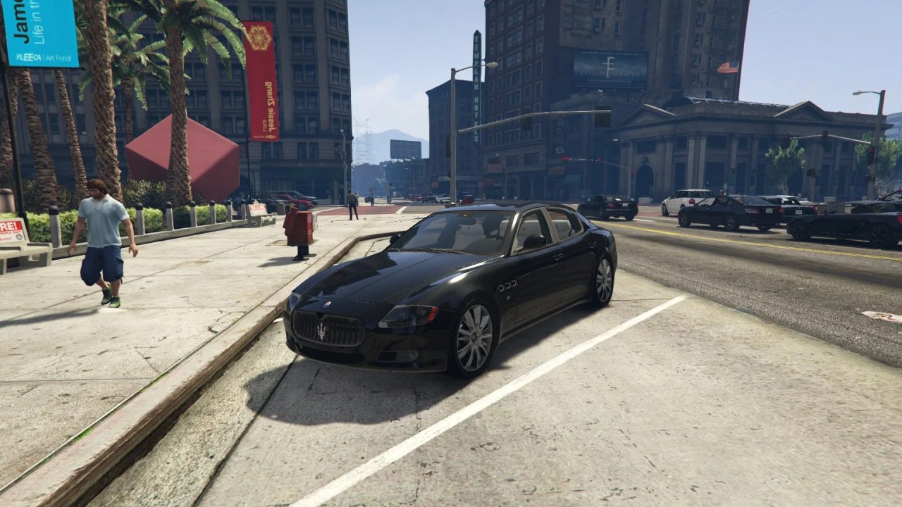 [GTA5MOD]玛莎拉蒂Quattroporte 2003[附加组件][LODS]-我爱模组网-GTA5MOD下载资源网