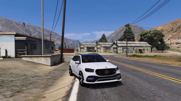 [GTA5MOD]梅赛德斯-奔驰 GLS63 Brabus 2021 [附加_替换] 1.0-我爱模组网-GTA5MOD下载资源网