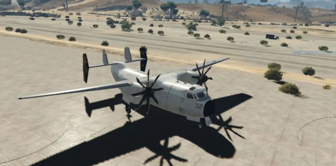 图片[2]-[GTA5MOD]C2“灰狗”运输机[附加组件_ _ FiveM] 1.0-我爱模组网-GTA5MOD下载资源网