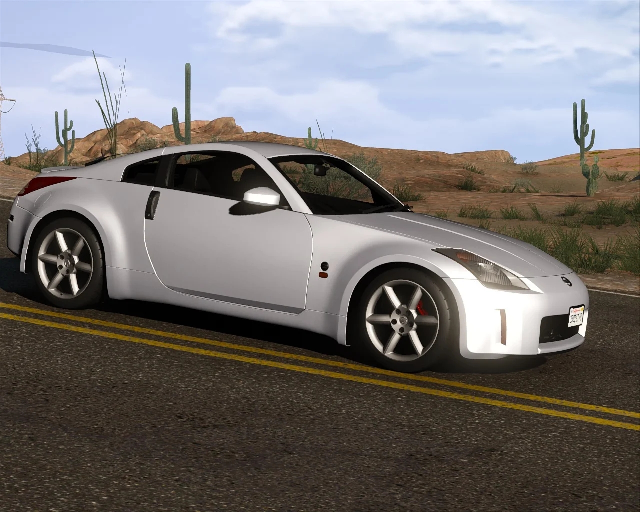 图片[3]-[GTA5MOD]2003 日产 350Z [附加 _ VehFuncs V _ _ 调整_ 模板] 重做1.0-我爱模组网-GTA5MOD下载资源网