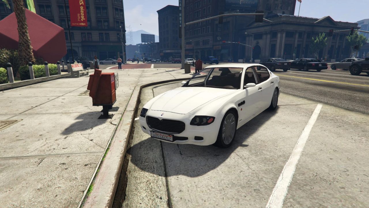 图片[2]-[GTA5MOD]玛莎拉蒂Quattroporte 2003[附加组件][LODS]-我爱模组网-GTA5MOD下载资源网