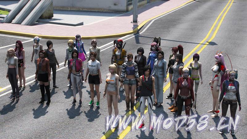 图片[8]-GTA5 人物包 888位人物 [超多美女小姐姐] [动漫纸片人老婆] [电影超级英雄] [支持1.36、1.41、1.50 版本]【27.3GB】-我爱模组网-GTA5MOD下载资源网