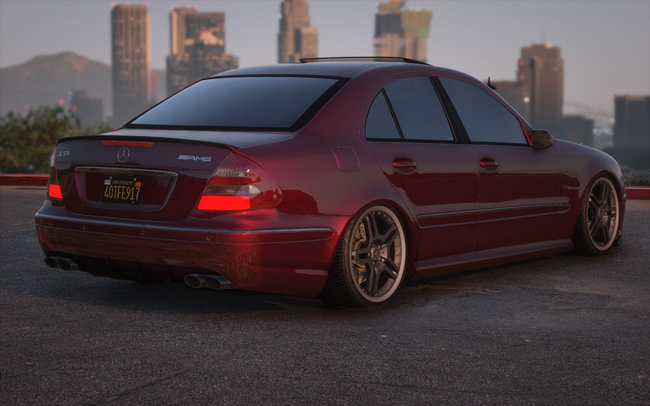 图片[4]-[GTA5MOD]梅赛德斯-奔驰 E55 AMG (W211) [附加替换 FiveM _ 调整_ 声音] 3.3-我爱模组网-GTA5MOD下载资源网