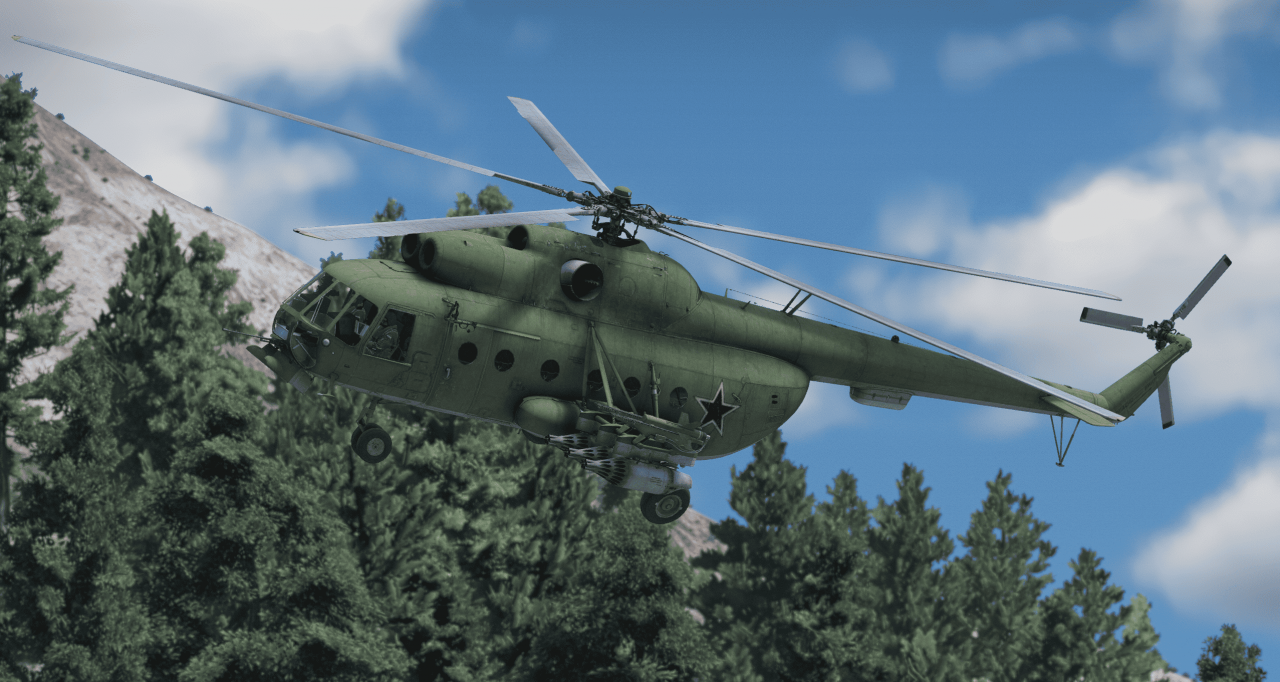 [GTA5MOD]Mil Mi-8 武装直升机 [附加_ FiveM] 1.0-我爱模组网-GTA5MOD下载资源网