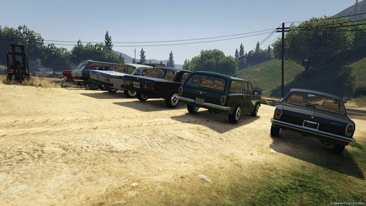 图片[3]-[GTA5MOD]苏联GAZ Volga复古汽车包-我爱模组网-GTA5MOD下载资源网