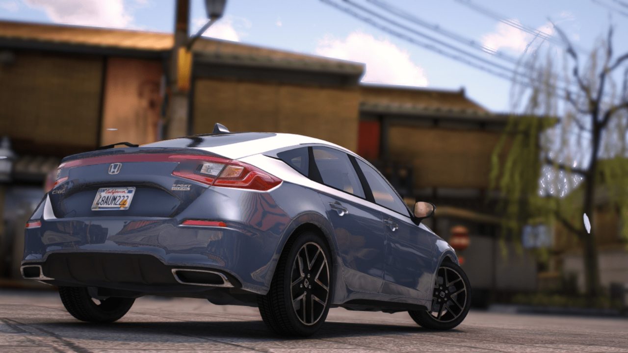 图片[2]-[GTA5MOD]2023 本田 Civic Sport Touring 5dr [替换_附加] 1.0-我爱模组网-GTA5MOD下载资源网