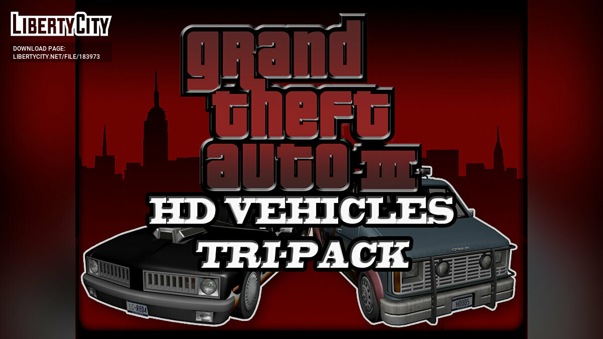 [GTA5MOD]仿GTA 3 高清车辆包-我爱模组网-GTA5MOD下载资源网