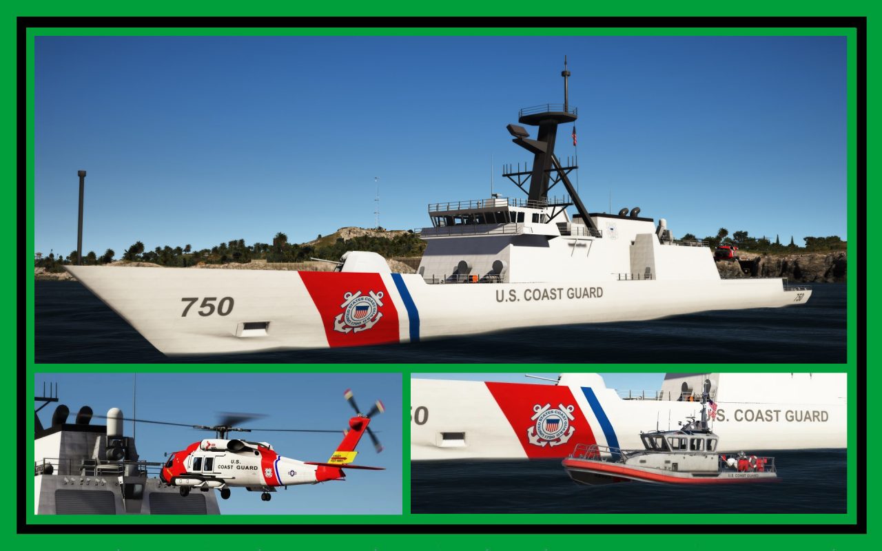 图片[2]-[GTA5MOD]美国海岸警卫队包 [附加 Working Gun] 3.0-我爱模组网-GTA5MOD下载资源网