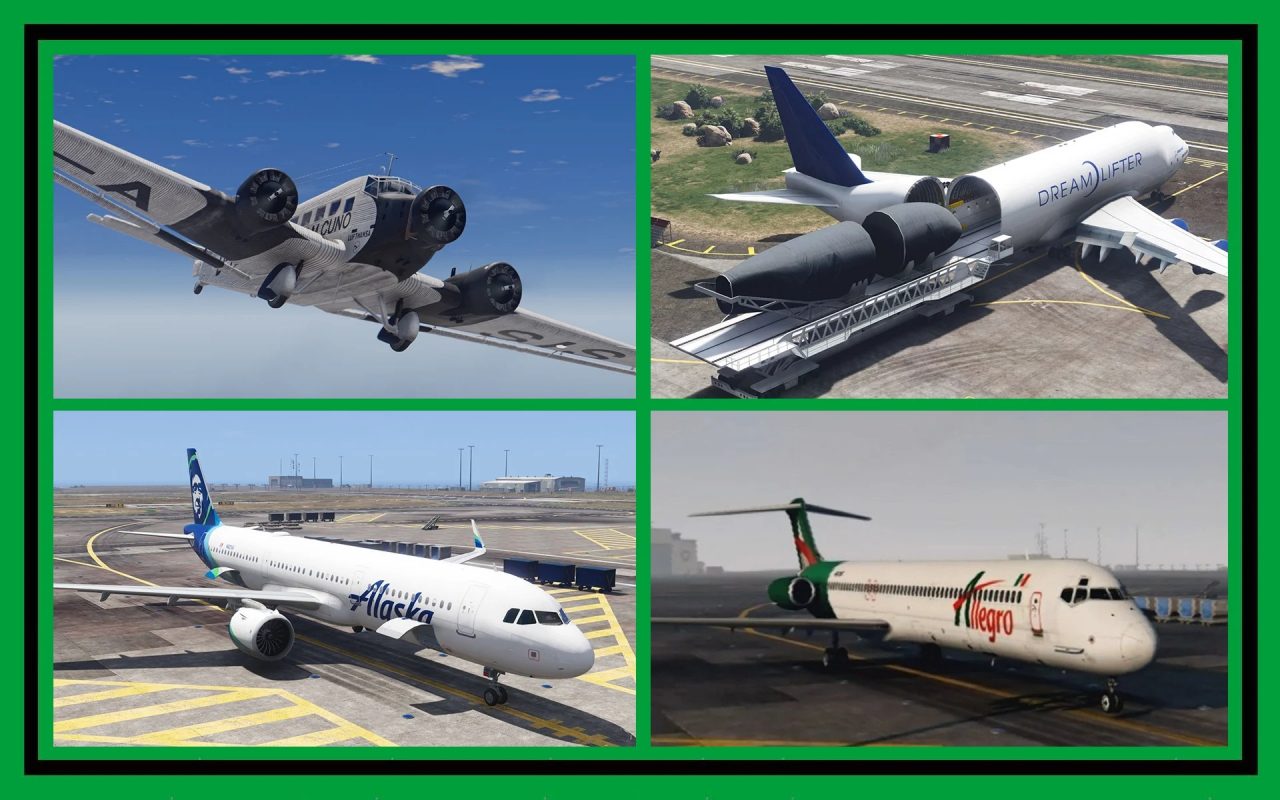 图片[2]-[GTA5MOD]民用飞机包客运和货运 [附加Dlc Mod] 8.0-我爱模组网-GTA5MOD下载资源网