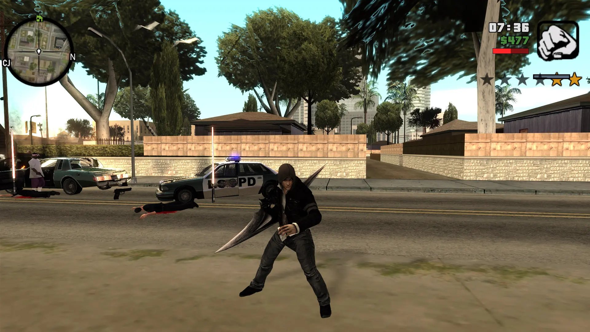 图片[6]-GTASA 圣安地列斯虐杀原形整合版 虐杀原形技能 Win11最新光影舒适色调流畅版 真实系重制版 Win10/11汉化兼容版 稳定60FPS 超强优化 [赠送：运行库 优化补丁] [4.98 GB]-我爱模组网-GTA5MOD下载资源网