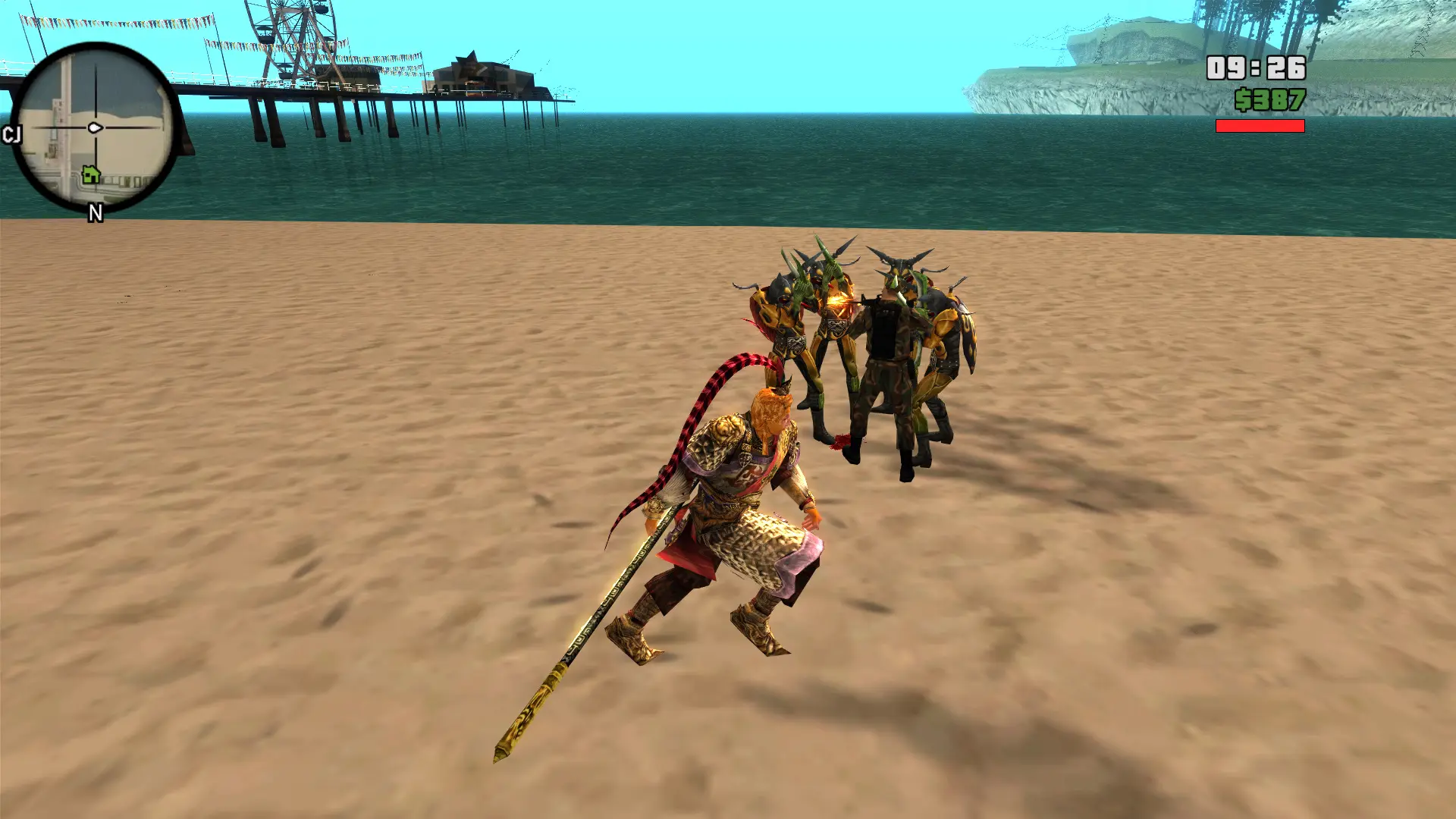 图片[7]-GTASA 圣安地列斯 齐天大圣 孙悟空 整合版 Win11最新光影舒适色调流畅版 真实系重制版 Win10/11汉化兼容版 稳定60FPS 超强优化 [赠送：运行库 通关存档 无限金币] [4.96 GB]-我爱模组网-GTA5MOD下载资源网