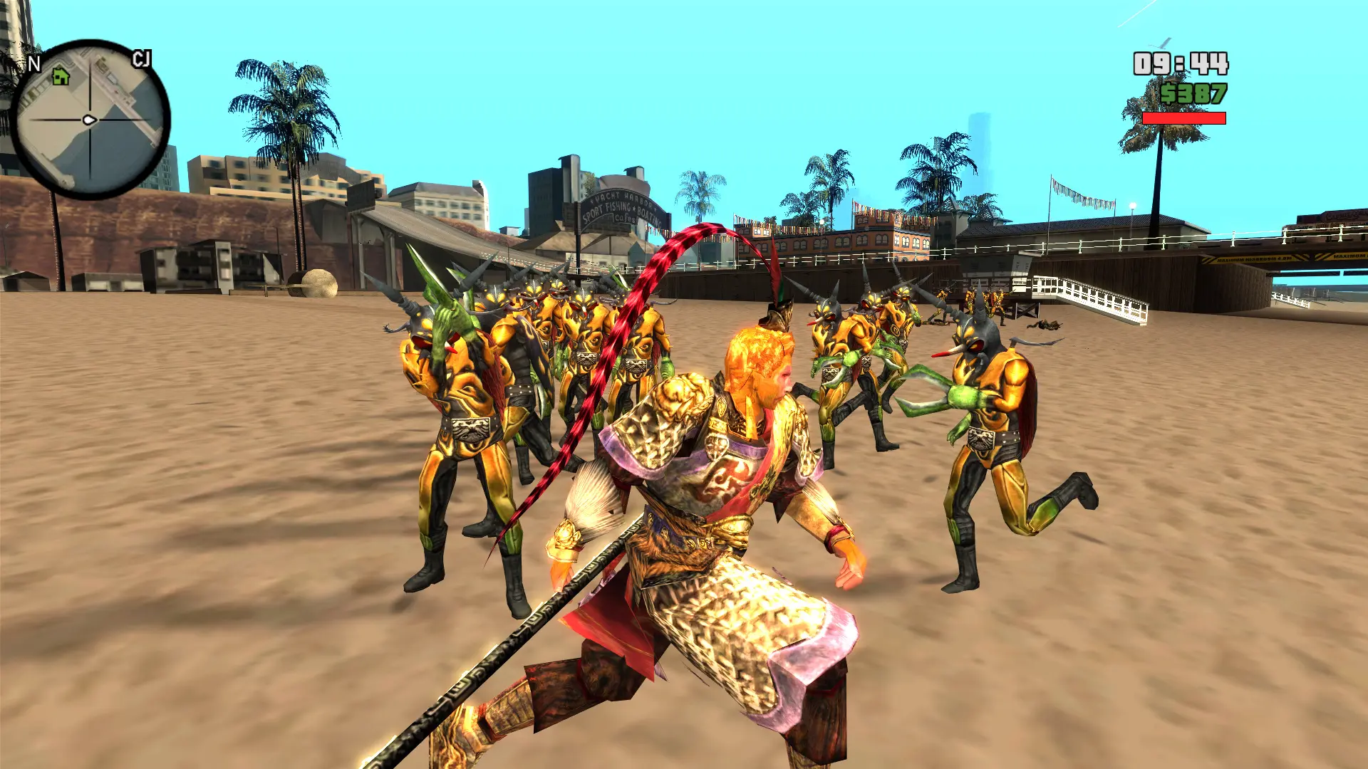 图片[8]-GTASA 圣安地列斯 齐天大圣 孙悟空 整合版 Win11最新光影舒适色调流畅版 真实系重制版 Win10/11汉化兼容版 稳定60FPS 超强优化 [赠送：运行库 通关存档 无限金币] [4.96 GB]-我爱模组网-GTA5MOD下载资源网