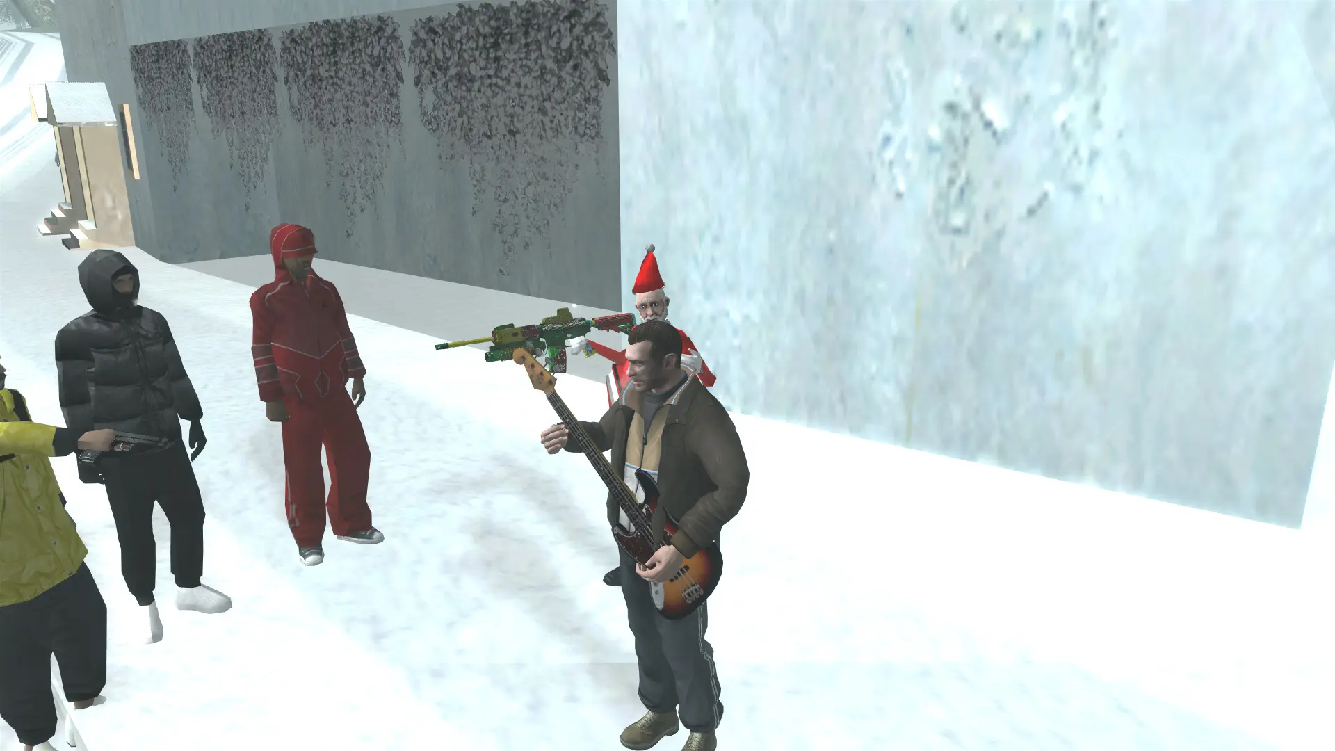 图片[5]-GTA 圣安地列斯 圣诞节 雪天冬季 精品汉化整合版 大雪冬季2.0升级版 Win11最新光影舒适色调流畅版 大屏优化 FPS优化 真实武器包 汉化版 [赠送：运行库 通关存档 无限金币] [6.02 GB]-我爱模组网-GTA5MOD下载资源网