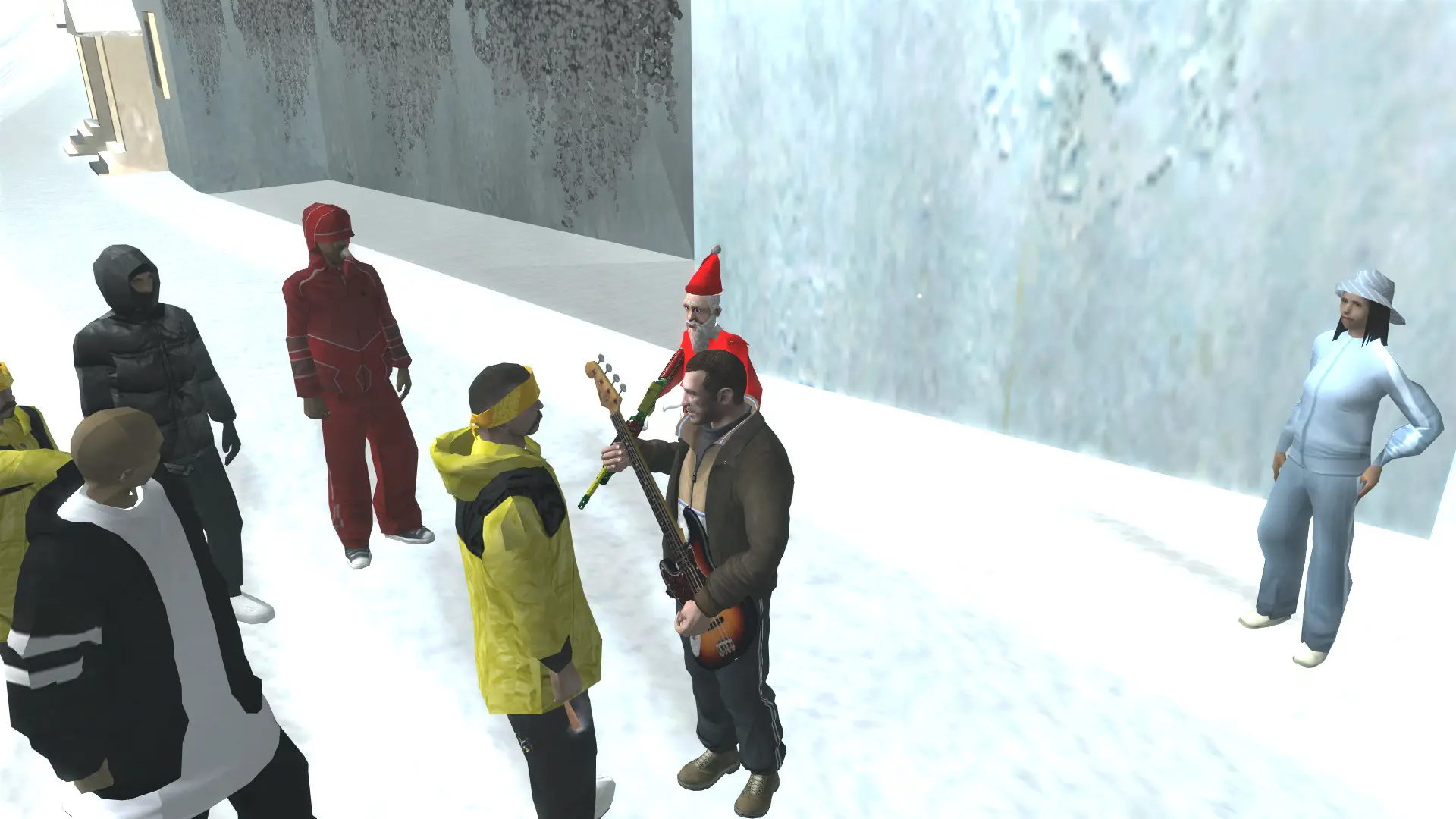 图片[6]-GTA 圣安地列斯 圣诞节 雪天冬季 精品汉化整合版 大雪冬季2.0升级版 Win11最新光影舒适色调流畅版 大屏优化 FPS优化 真实武器包 汉化版 [赠送：运行库 通关存档 无限金币] [6.02 GB]-我爱模组网-GTA5MOD下载资源网