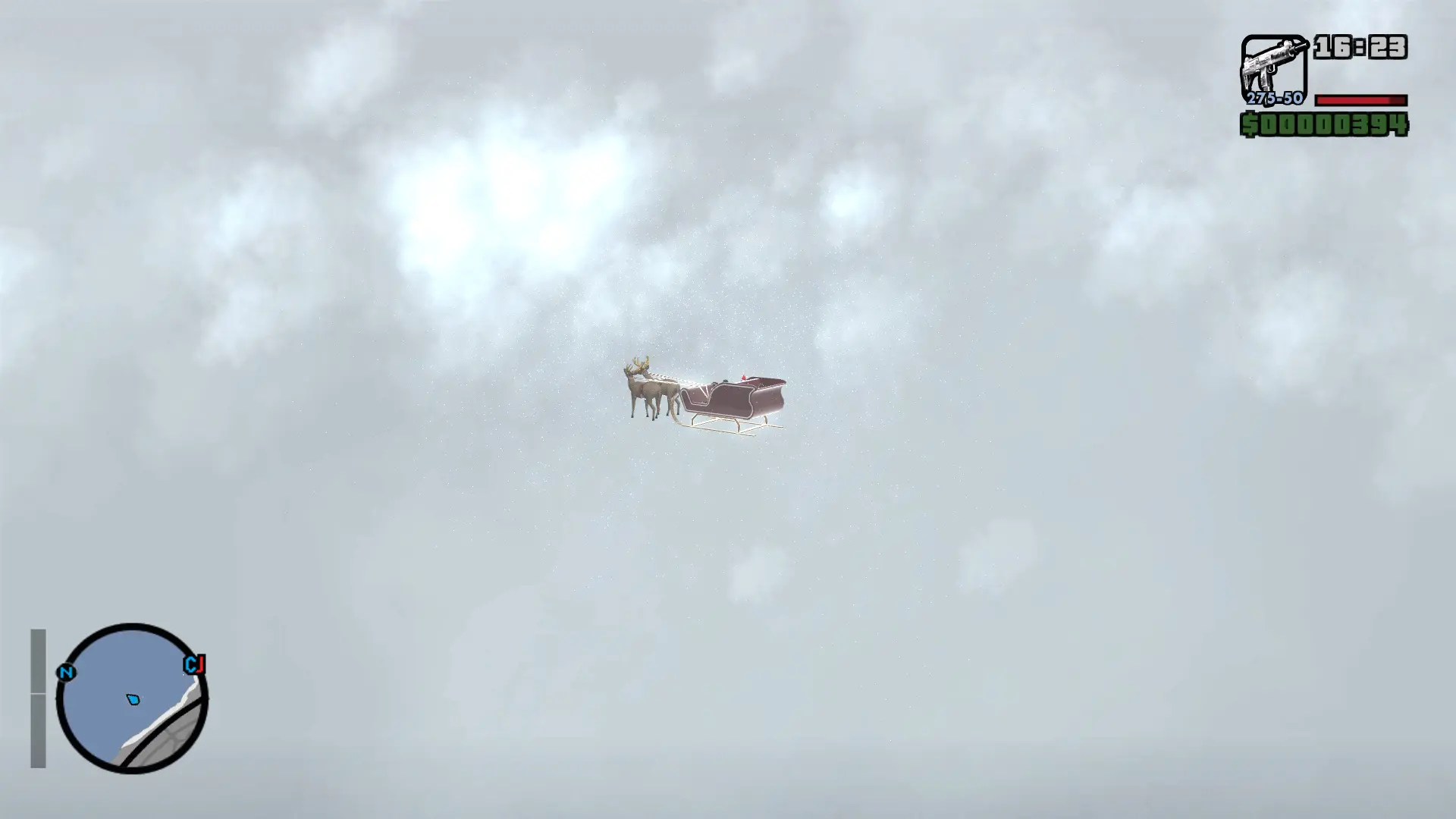 图片[9]-GTA 圣安地列斯 圣诞节 雪天冬季 精品汉化整合版 大雪冬季2.0升级版 Win11最新光影舒适色调流畅版 大屏优化 FPS优化 真实武器包 汉化版 [赠送：运行库 通关存档 无限金币] [6.02 GB]-我爱模组网-GTA5MOD下载资源网